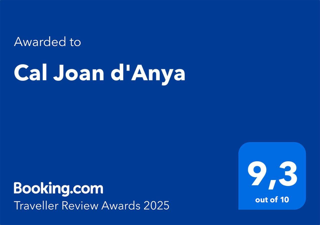Cal Joan D'Anya Leilighet Agramunt Eksteriør bilde